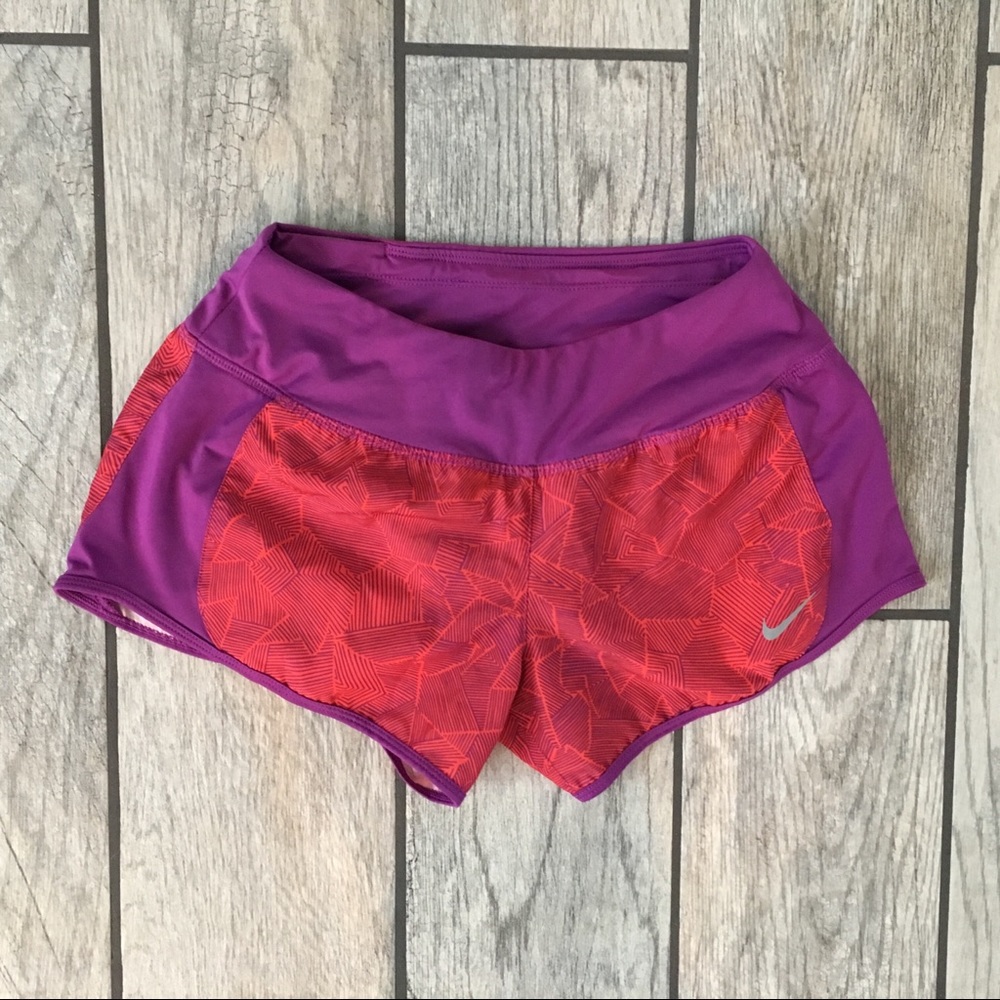 Nike Dri Fit Shorts Sz. XS Purple & Red